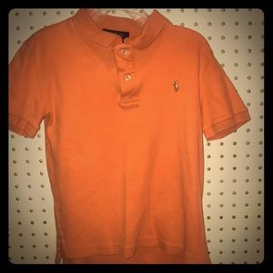 Boys orange Polo